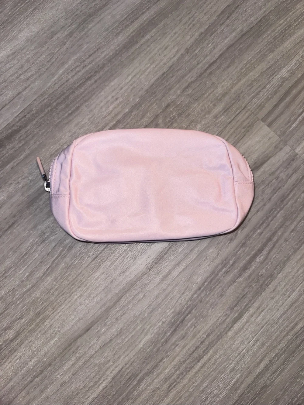 lululemon athletica Light Pink Zip Cosmetic Pouch